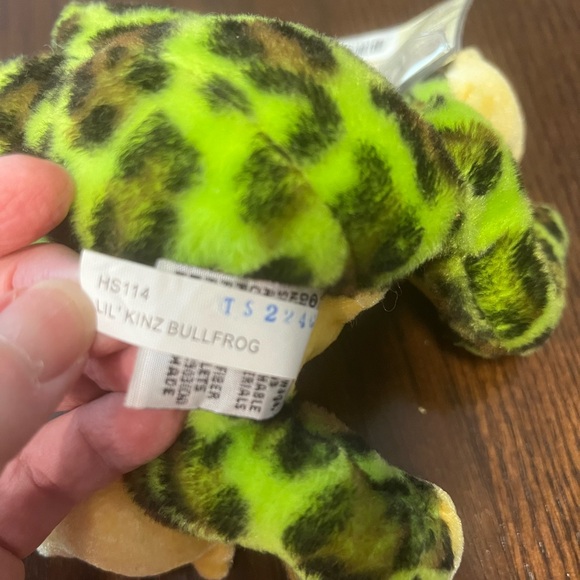 Ganz Webkinz Lil’Kinz Bullfrog HS114 Plush Stuffed Animal - Picture 9 of 11